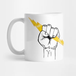 Thunderbolt Fist Mug